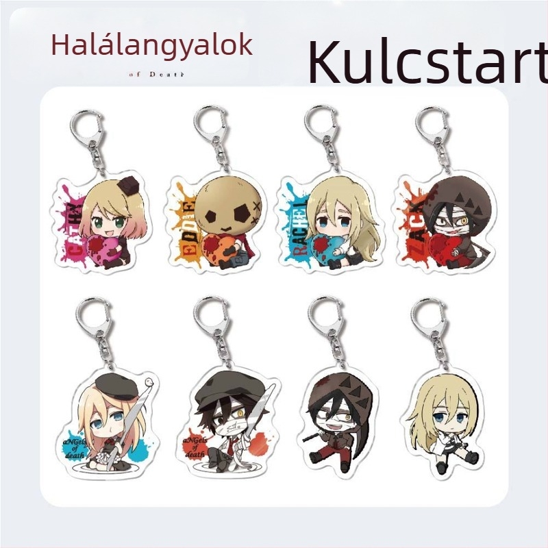 Akril kulcstartó Angels of Death – 2D karakter
