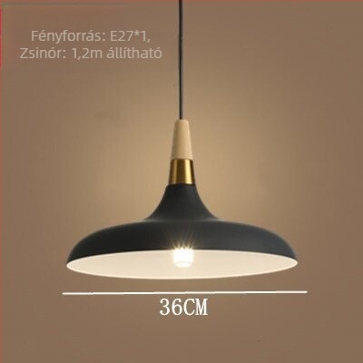 Minimalista függő lámpa — tervező lámpa cementtesttel és bambusz- és rattan árnyékolóval, vintage stílus