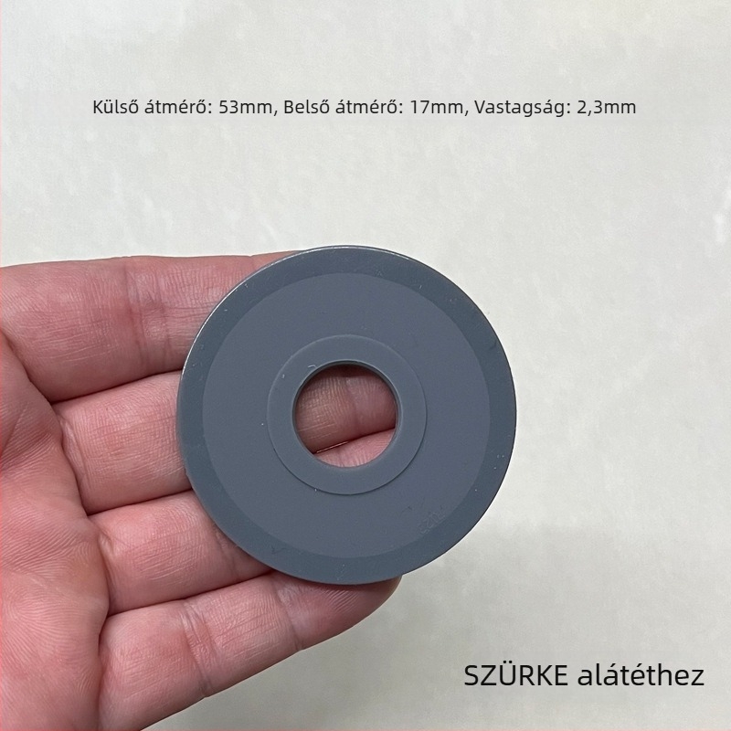 Szilikon WC-kiegészítők: tartályürítő szelep tömítőgyűrű és alsó tömítés