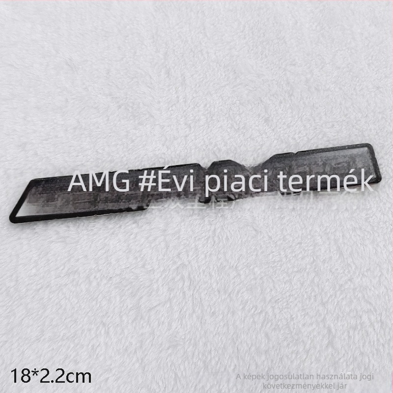 3D-s alumínium autó oldalsó szárny logó matrica karcolódások elleni védelemmel és dekorációval