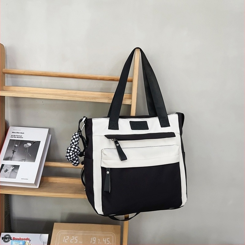 Sokoldalú hátizsák egyetemistáknak és középiskolásoknak – nylon laptopos hátizsák, 2025
