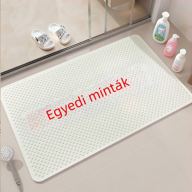 PVC fürdőszobai csúszásmentes matrac, vízálló zuhany alátét, rajzfilm minta, UV nyomtatás