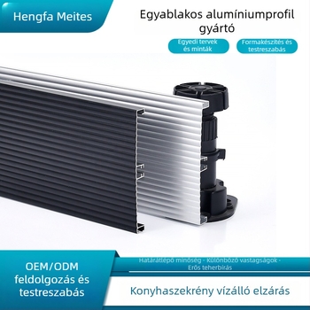 Konyhai alumíniumötvözet alappanel, vízálló fém profil, egyedi gyártás