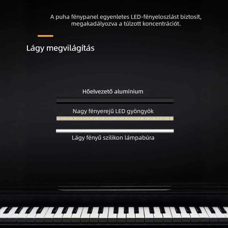 Teljes spektrumú LED állólámpa olvasáshoz és szemvédő funkcióval, nappalira és hálószobába, 1,8 m magas, 10 LED-diódával