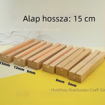 LED éjszakai fény fából készült alapzattal — DIY fa dekoráció akril táblákkal, USB tápellátás, modern minimalista kialakítás