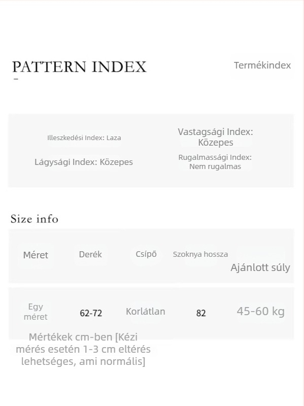 Tencel A-vonalú hosszú szoknya, magas derék, karcsúsító siluetta, egyszínű, francia stílus SN8833