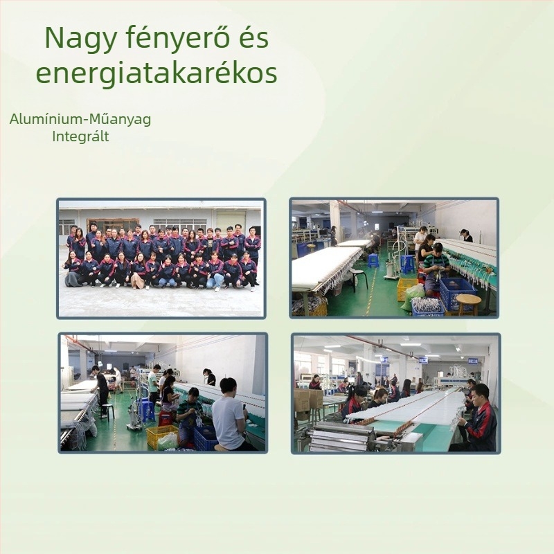 Egyedi 1,2 m-es LED cső tartóval, integrált alumínium-műanyag test, nagy fényerő, energiatakarékos retrofit