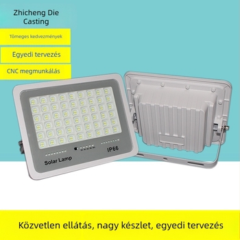 Új 4 az 1-ben napenergiás LED világítótest-ház készlet, öntött alumíniumból