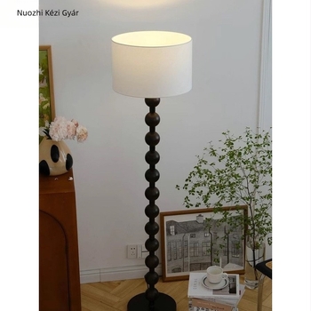 Vintage Wabi-Sabi stílusú állólámpa, francia retro Bauhaus tervező lámpa a hálószobába és a nappaliba, környezeti világítás magas esztétikai értékkel