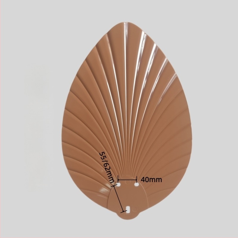 ABS mennyezeti ventilátor lapátok banánleveles dizájnnal, egyenes pengék, amerikai retro stílus