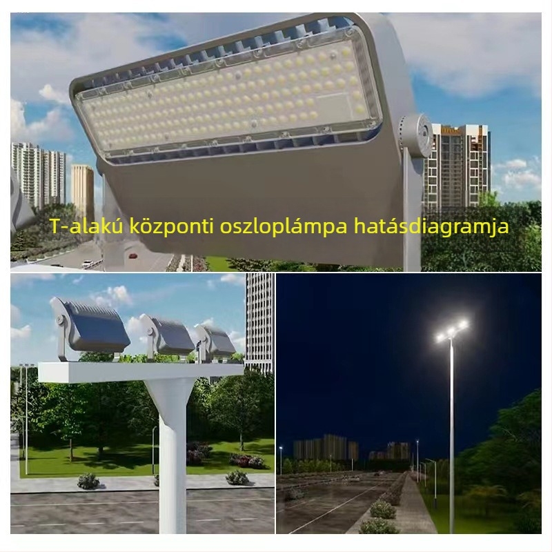 LED világítótest közepes és magas oszlopokra — kész egységek és igény szerinti testreszabás