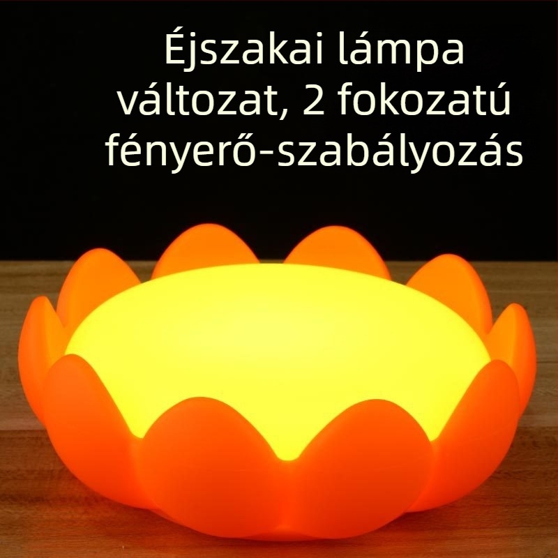 Capybara éjszakai fény lótusz alapú asztali dekoratív lámpa