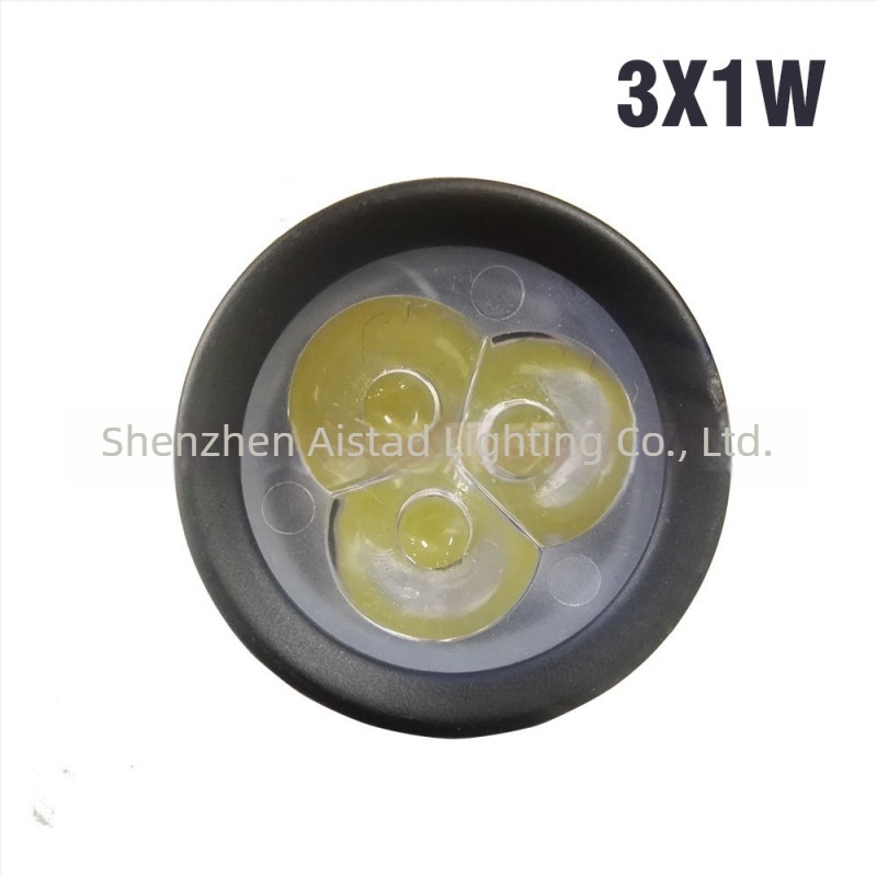 3W vízálló LED kertvilágítás gyephez, 12V/220-110V, IP65, udvari világítás