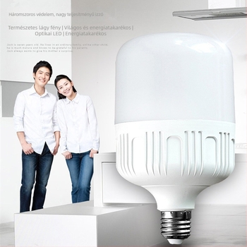 LED izzó E27, 5W, 10W, 15W, 20W, 30W, 45W, 65W, energiatakarékos fehér fény