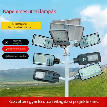 Napeletes utcai lámpa kültéri megvilágításhoz, nagy teljesítményű, városi mérnöki megvilágítás