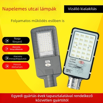 Napeletes utcai lámpa kültéri megvilágításhoz, nagy teljesítményű, városi mérnöki megvilágítás