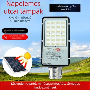 Napeletes utcai lámpa kültéri megvilágításhoz, nagy teljesítményű, városi mérnöki megvilágítás