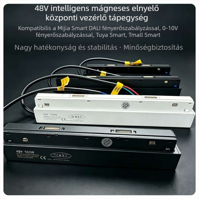 DALI mágneses sínvilágító meghajtó, beépített 0-10V, Zigbee