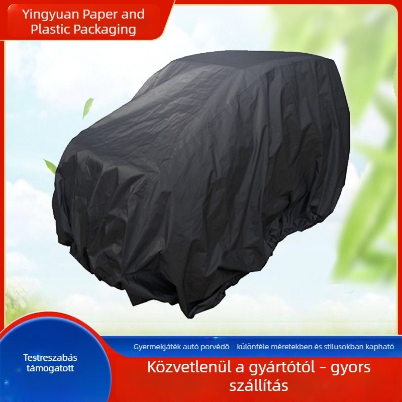 PEVA gyerekjáték-autóvédő huzat, esővédelmi