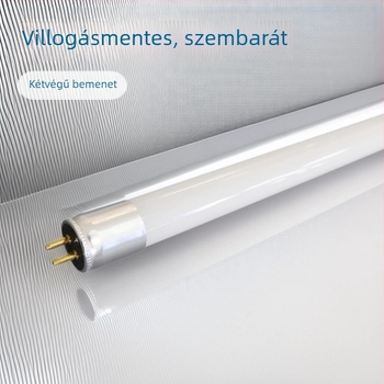 T5 fénycső, 220V, flicker-mentes, két végű bemenet, G5 foglalat, szétválasztott típus, 120 cm és 60 cm