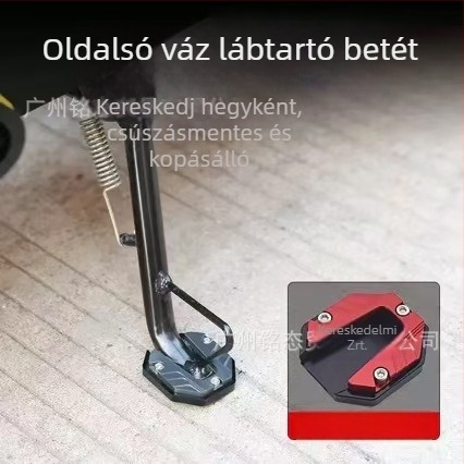 Meghosszabbított lábpedál felület motorkerékpárok és elektromos járművekhez csúszásmentes éllel