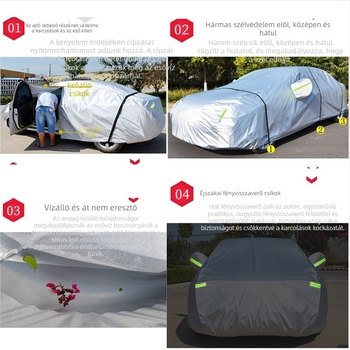 Starway LX SUV autóhuzat – teljes védelem, esőálló, UV-védelem, hőszigetelés, univerzális autóhuzat