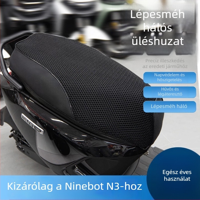 N370C, N380C/N385C ülésvédő huzat UV-védelmet és hőszigetelést biztosító, csúszásmentes méhsejt-hálóval