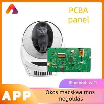 AI hangvezérlésű automata zárt macskaalom-doboz PCBA vezérlőlap