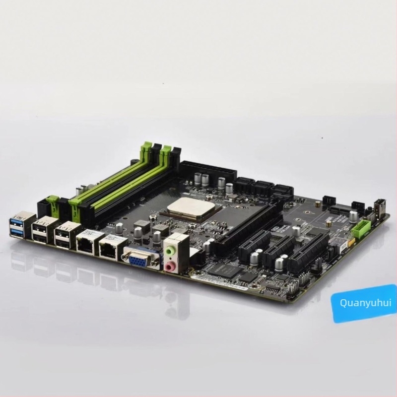 Vulcan Revolution D1581-Q3 ATX alaplap beépített CPU-val és két Ethernet porttal, integrált grafika, DDR3 64GB-ig