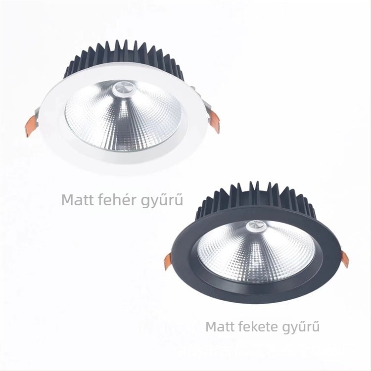4 hüvelykes felületre szerelt, vízálló LED-downlight alumínium házban, wall washer funkcióval