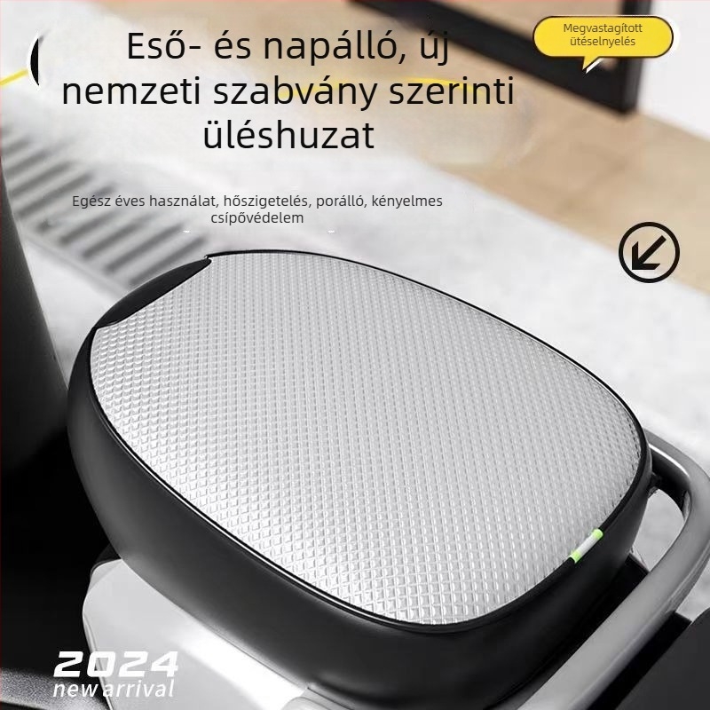 Általános, teljes ülésvédő huzat elektromos járművekhez, vízálló és UV‑álló, kézbesítőknek.