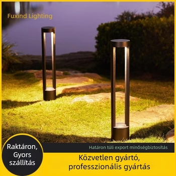 Vízálló kültéri gyeplámpa, elektromos meghajtású, ultranagy fényű tájvilágítás a kerthez, fényérzékelővel