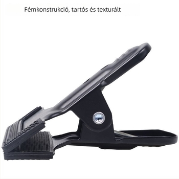 Fém nehéz teherbírású háttérklipsz fotózáshoz, PVC hátteret rögzítő tartó