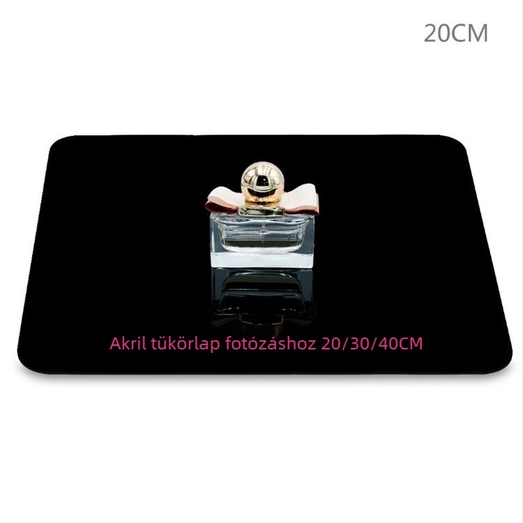 Akril tükröződéses fotópanel, háttér 20/30/40 cm, fekete-fehér
