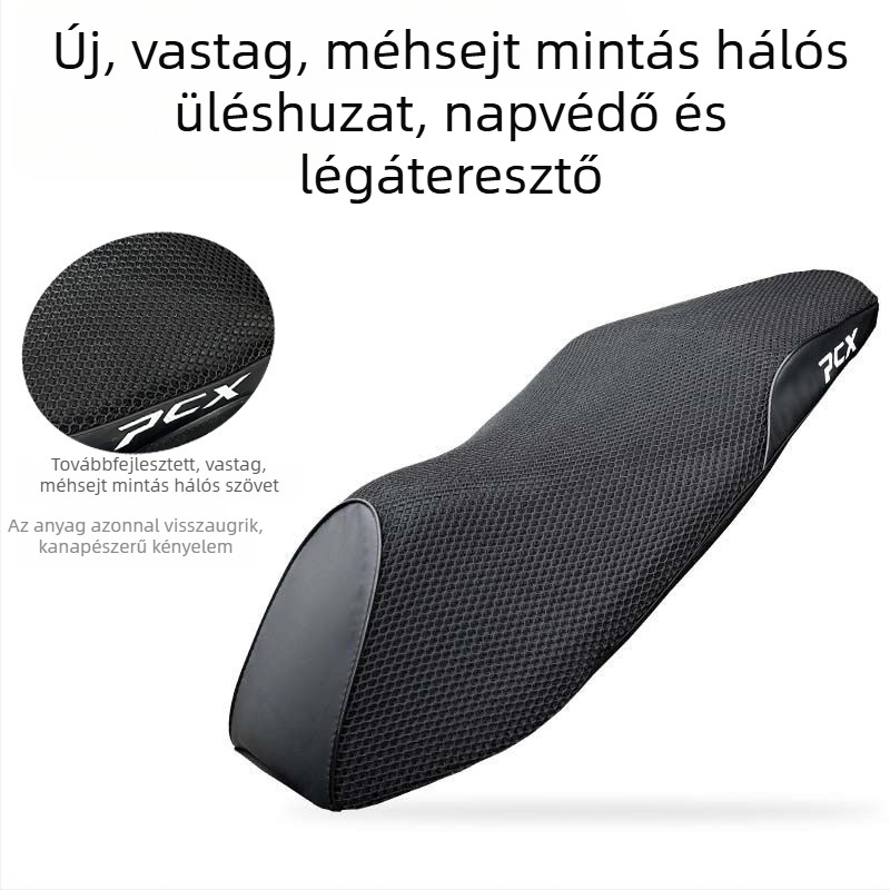 Wuyang Honda motorkerékpár ülésvédő, napvédelem, vastag bőrtakaró, égési sérülés elleni védelem