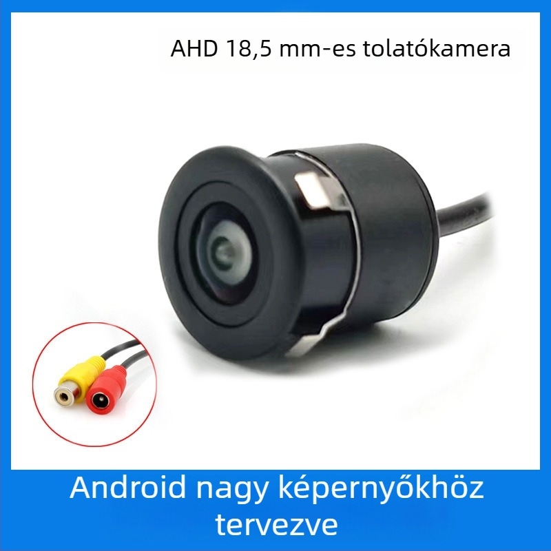 Általános autó hátsó kamera LED-fénnyel, rögzítő furatok 18,5 mm/22,5 mm, AHD 720P