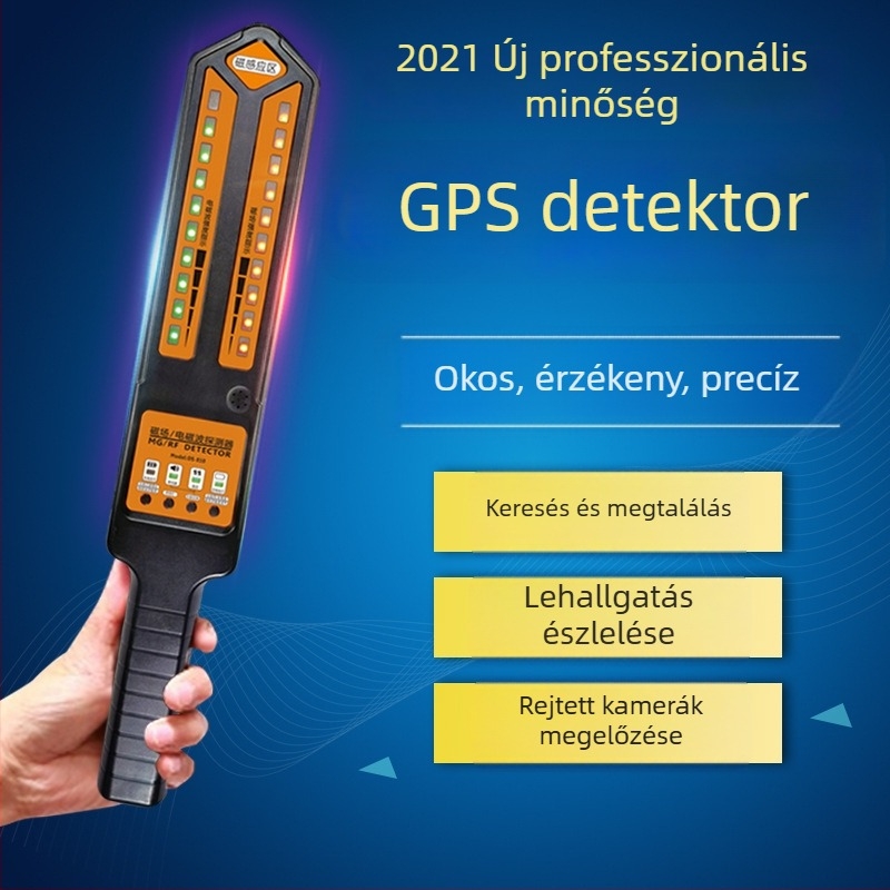 DS810 Autó GPS-detektor: kémhallgatás elleni védelem, helymeghatározás elleni védelem és nyomkövetés elleni védelem, vezeték nélküli jel-szkenner