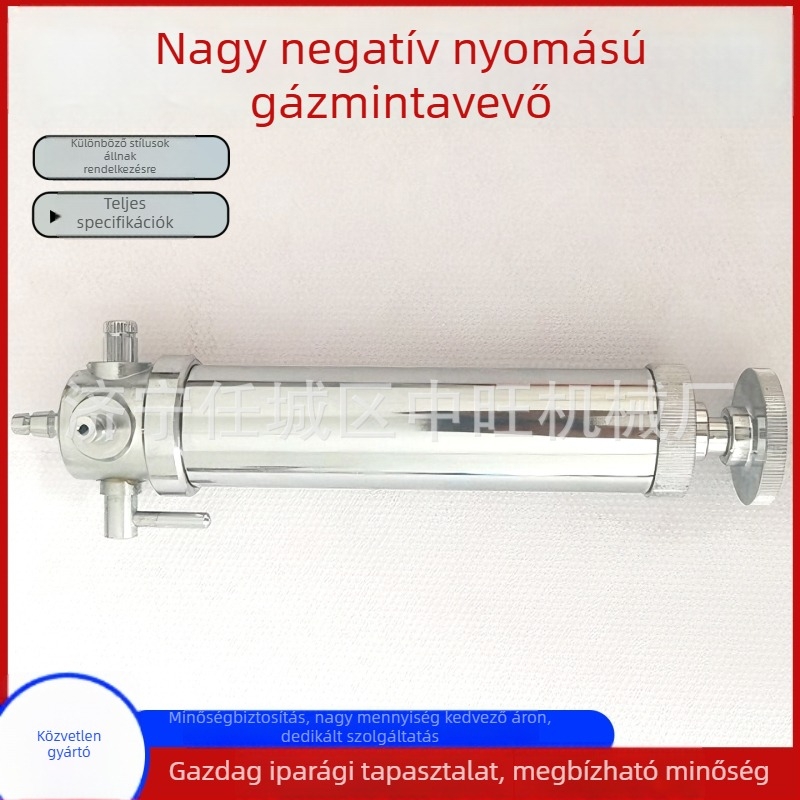 Cz50 nagy negatív nyomású gázmintázó bányászati alkalmazásra