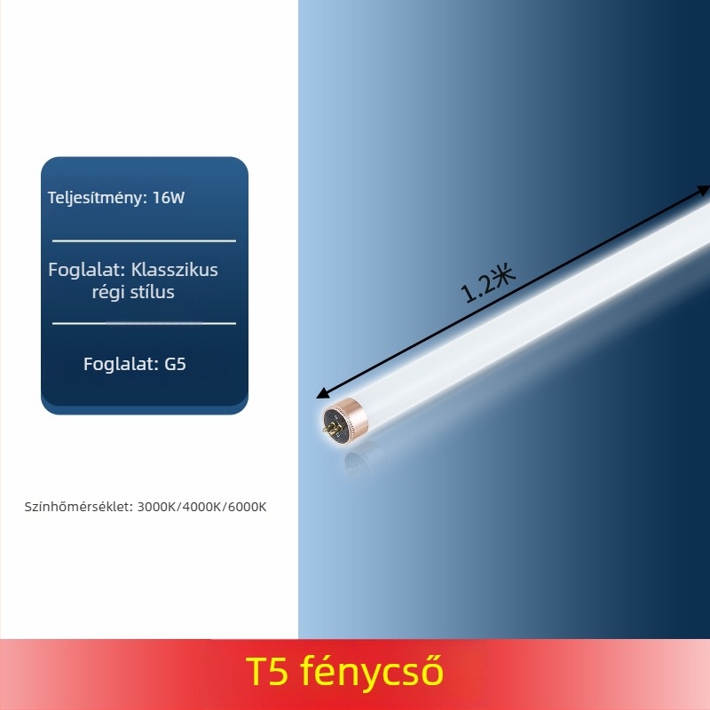 Foshan Lighting T5 LED Kétvégű fluoreszcens cső otthoni használatra