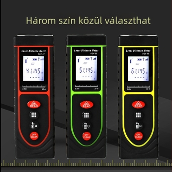 Aoqi lézeres távolságmérő – nagy pontosságú lézeres távolságmérő helyiségek méréséhez, kézben tartható elektronikus mérőeszköz