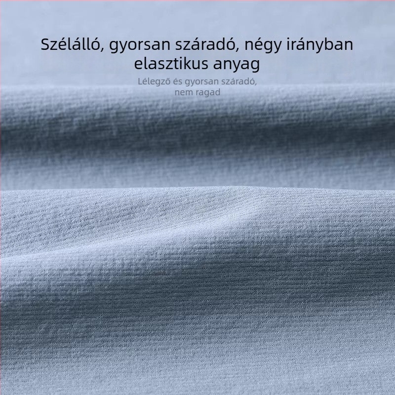 Férfi szélvédő dzseki tavaszi–őszi időszakra, gyorsan száradó és szélálló, kerékpározáshoz és futáshoz, hosszú ujjú edzőruha, új modell