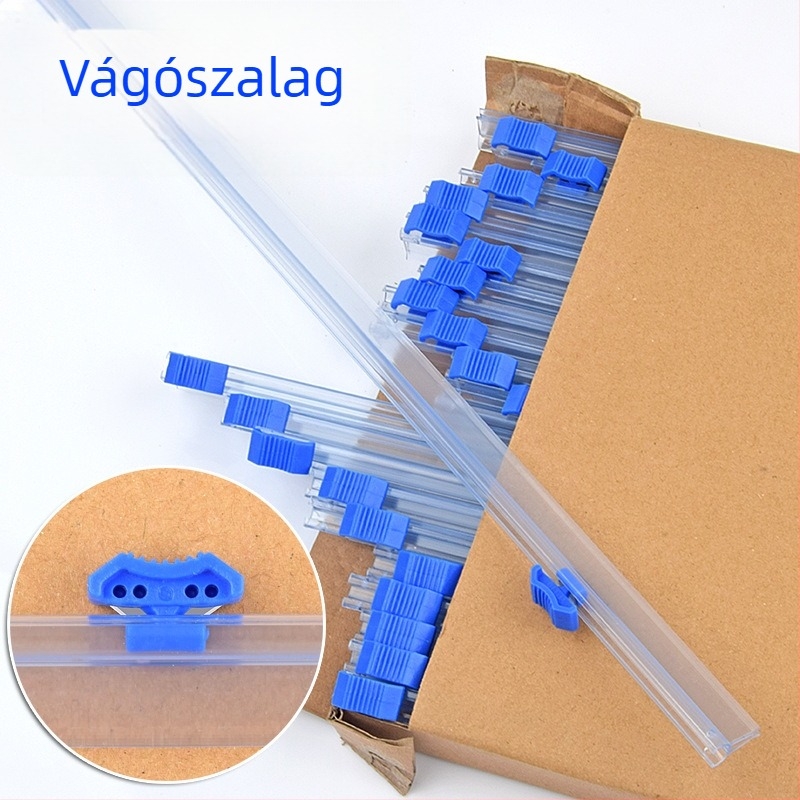 Csomagoló gépekhez készült fóliavágó pengék – csúszó kés, vágó kés és vágólap, beépíthető típus, testre szabható