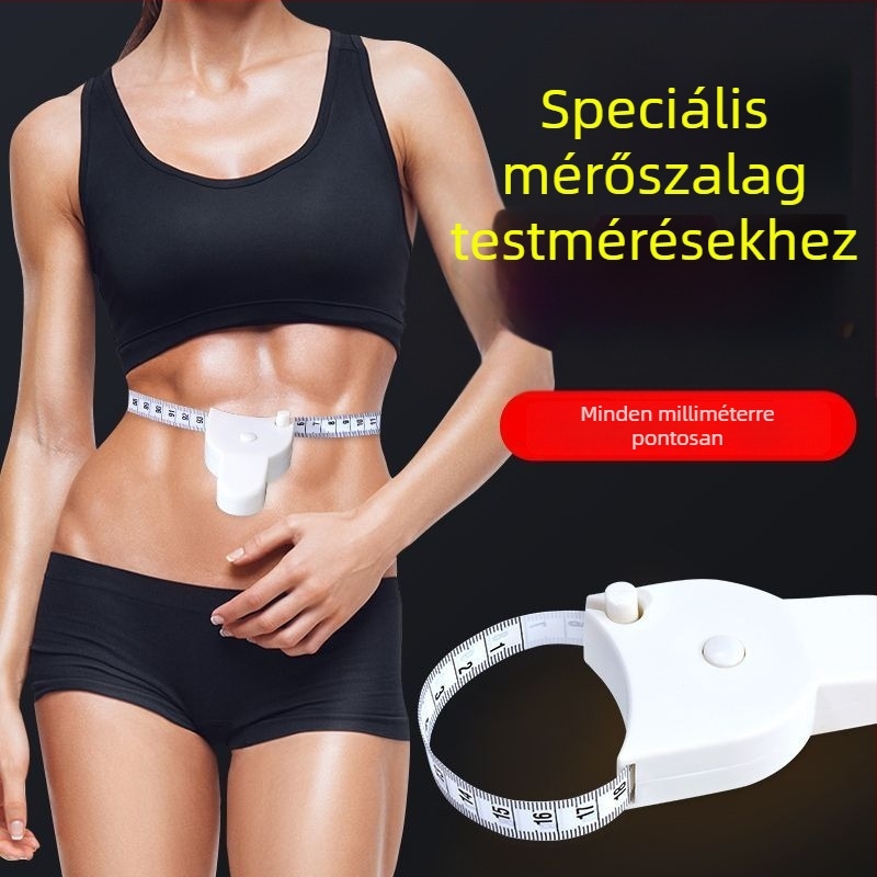 Automatikus, nagy pontosságú testmérő három körméréshez – új fitness mérőszalag intelligens kihúzható kivitelben