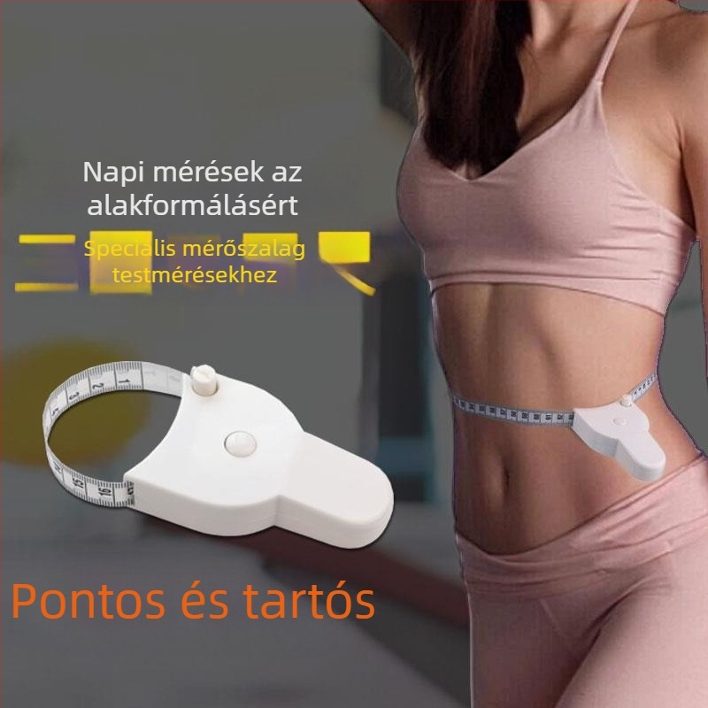 Automatikus, nagy pontosságú testmérő három körméréshez – új fitness mérőszalag intelligens kihúzható kivitelben
