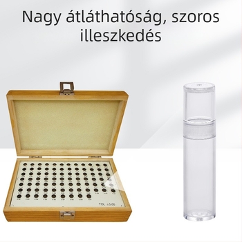 Tűkaliber-készlet 10#, 13#, 16#, 20# átlátszó csővel