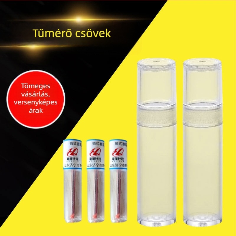 Tűkaliber-készlet 10#, 13#, 16#, 20# átlátszó csővel