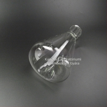Háromszög alakú rázó lombik baffle-lel, 100, 250, 500, 1000, 2000 ml