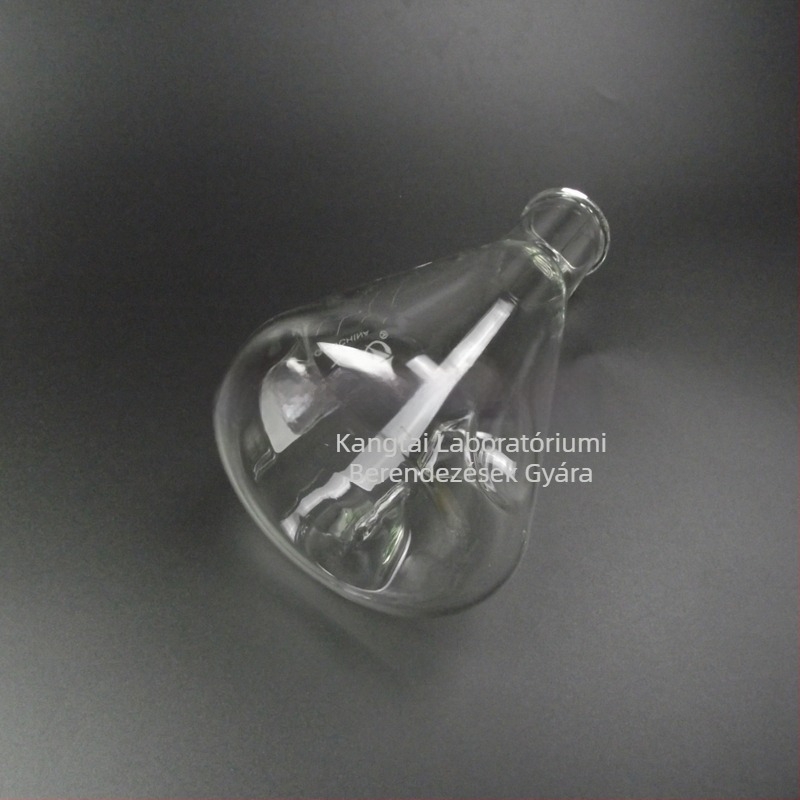 Háromszög alakú rázó lombik baffle-lel, 100, 250, 500, 1000, 2000 ml