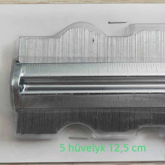 Vasból készült kontúrmérő, 5 hüvelyk (12,5 cm)