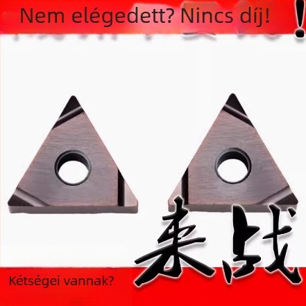 Háromszög alakú CNC ötvözet penge rozsdamentes acélból, finom megmunkáláshoz, kis horony, TNGG160404 160402-S PR930